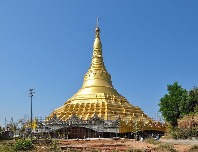 The Global Vipassana Pagoda in Mumbai